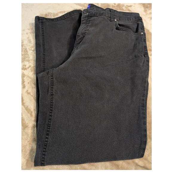 Just My Size JMS Womens Jeans Plus Size 18W 18 W Stretch Denim Classic Fi Twill - Picture 2 of 8